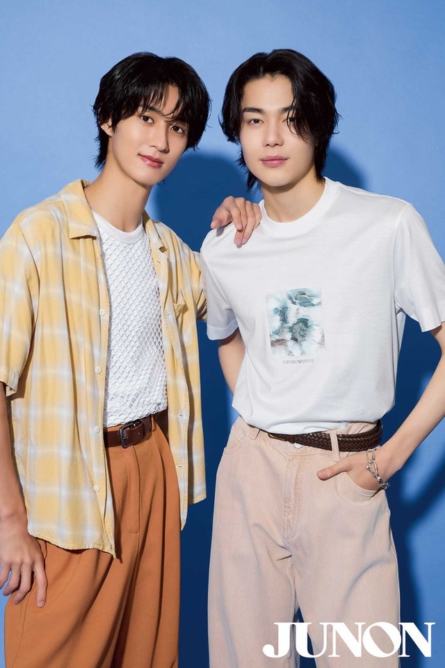 今井竜太郎、曽野舜太（画像提供：主婦と生活社）