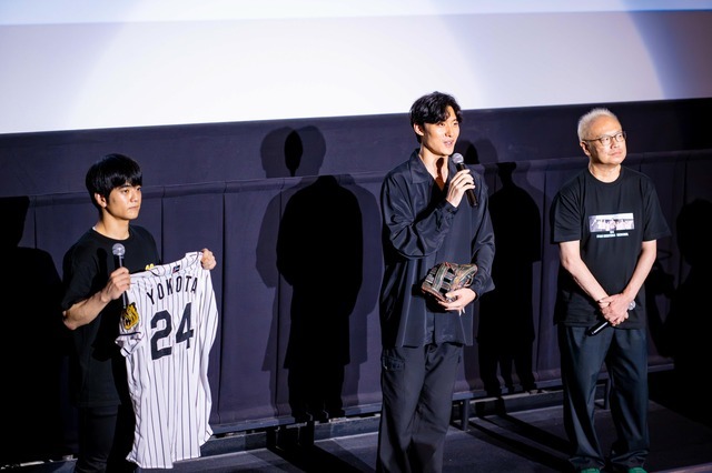 『栄光のバックホーム』横田慎太郎さん追悼上映会 舞台挨拶 ©2025「栄光のバックホーム」製作委員会