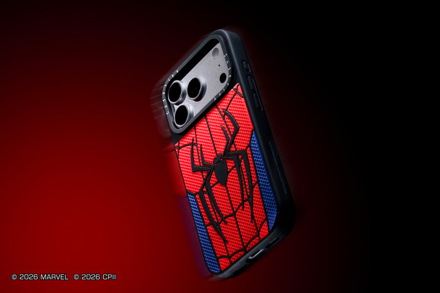 Spider-Man Silicone Suit Case 対応機種：iPhone 17 Pro / Pro Max 価格：12,870円