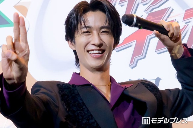 「仮面ライダーゼッツ さよならのミッション」映画「超宇宙刑事ギャバン インフィニティ 太陽が泣いた日」公開前夜祭舞台挨拶に出席した曽野舜太（C）モデルプレス