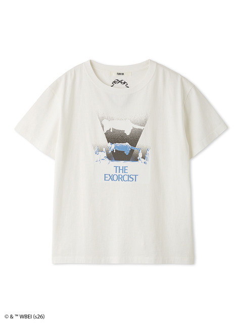 【THE EXORCIST】グラフィックTシャツ　WHT