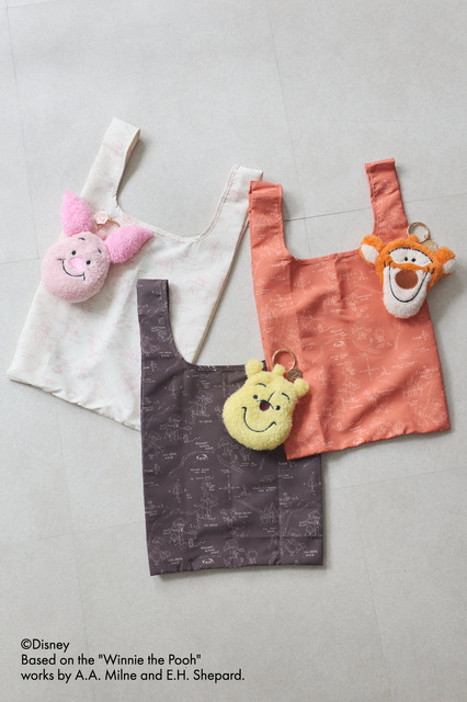 Winnie the Pooh/ポーチ付きエコバッグ ￥3,490