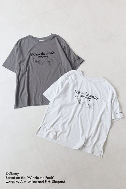 Winnie the Pooh/フロッキーロゴTシャツ ￥3,990