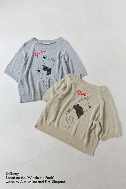 Winnie the Pooh/ニットプルオーバー ￥4,990