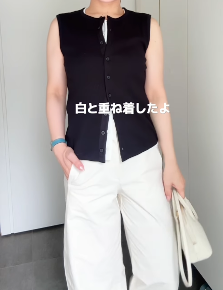 黒・白・ベージュで魅せる！40代の夏を上品に乗り切る洗練モノトーン＆アースカラーの着こなし