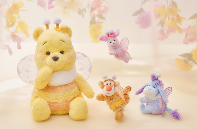 FAIRY POOH／ぬいぐるみ 4,800円 ぬいぐるみキーチェーン＜ピグレット＞＜ティガー＞＜イーヨー＞ 各3,000円