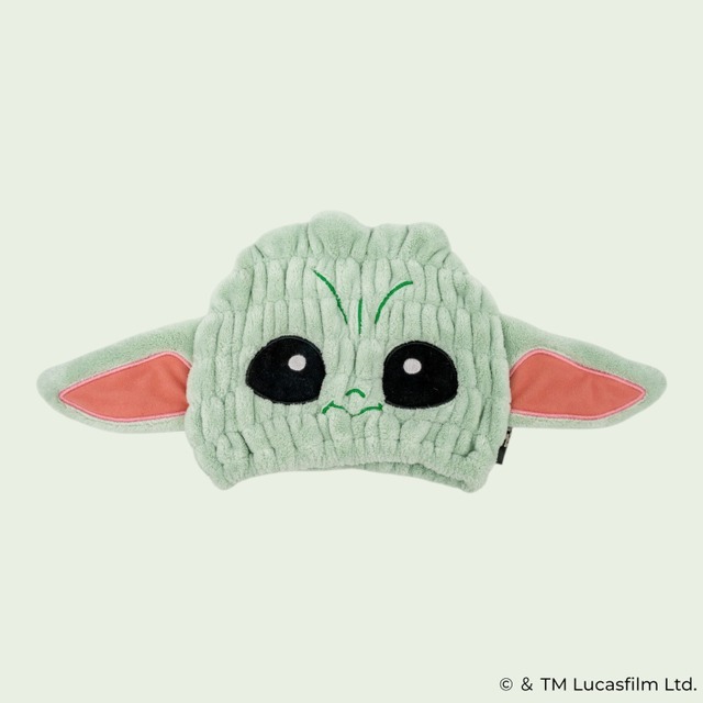 「吸水速乾タオルキャップ グローグー」(C) & TM Lucasfilm Ltd.