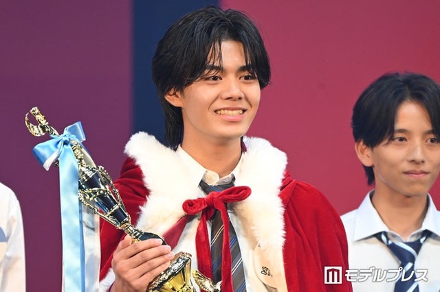 “日本一イケメン高校一年生”宮崎宇宙くん（C）モデルプレス