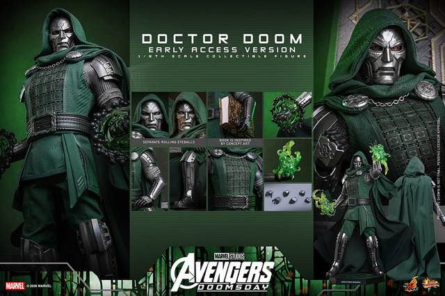 【ムービー・マスターピース】 『アベンジャーズ／ドゥームズデイ』1/6スケールフィギュア　ドクター・ドゥーム