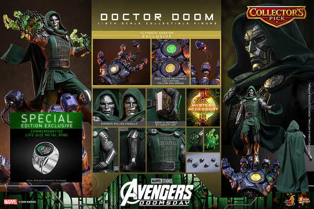 【ムービー・マスターピース】 『アベンジャーズ／ドゥームズデイ』1/6スケールフィギュア　ドクター・ドゥーム