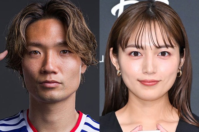 板倉滉／Photo by Getty Images、川口春奈（C）モデルプレス