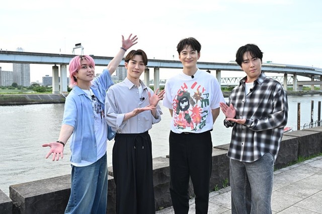 佐久間大介、渡辺翔太、岡田将生、宮舘涼太（C）TBS
