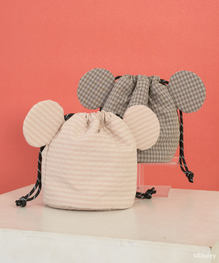 【Mickey&Friends】巾着バッグ