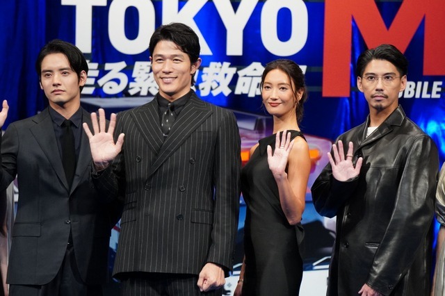 赤楚衛二、鈴木亮平、菜々緒、賀来賢人／劇場版『TOKYO MER～走る緊急救命室～CAPITAL CRISIS』完成披露試写会