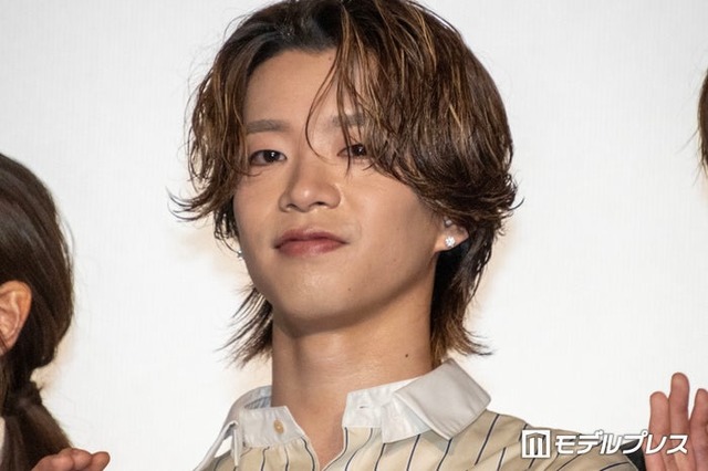 「ウォーターガーディアンズ」完成披露舞台挨拶に登壇した森愁斗（C）モデルプレス
