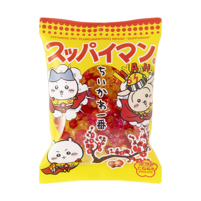 ちいかわ×スッパイマン シーサーのおみやげやさん シャカシャカおかしマグネット／©nagano©Uema©Orion