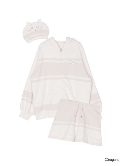 【ちいかわ/dazzlin　specialcollection】モコモコルームウェアセット
