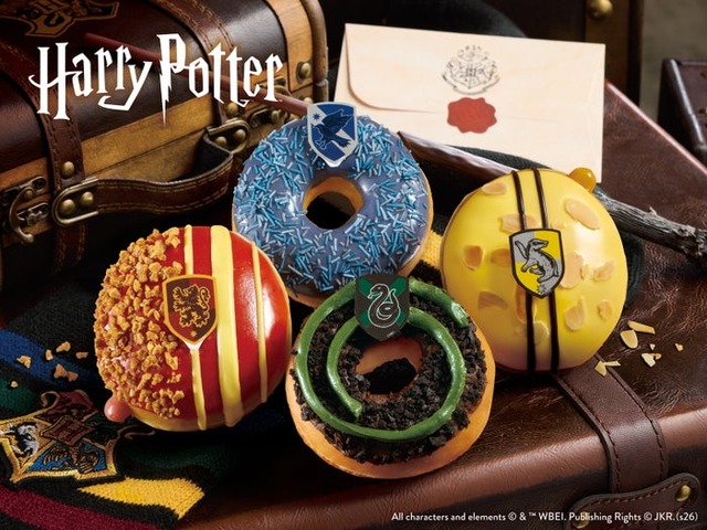 Harry Potter × クリスピー・クリーム・ドーナツ限定ドーナツ／All characters and elements （C） ＆ TM Warner Bros．Entertainment Inc．Publishing Rights （C） JKR．（s26）