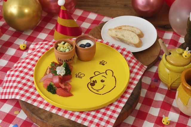 はちみつかけてたべたいなぁ　サラダ＆ヨーグルトプレート　　税込1,390円