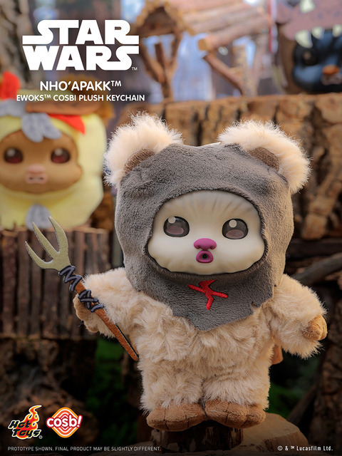 ノーアパック　コスビ・ぬいぐるみキーチェーン『スター・ウォーズ／イウォーク物語』トレーディング・シリーズ2