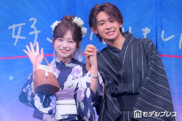 日向袮音、五十嵐蓮（C）モデルプレス