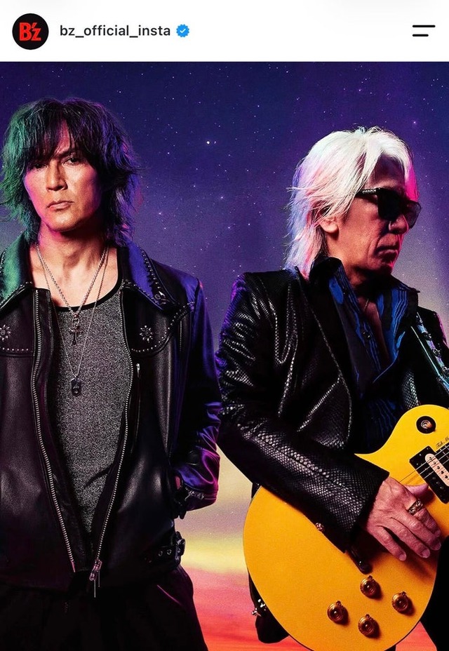 B’z Instagramより