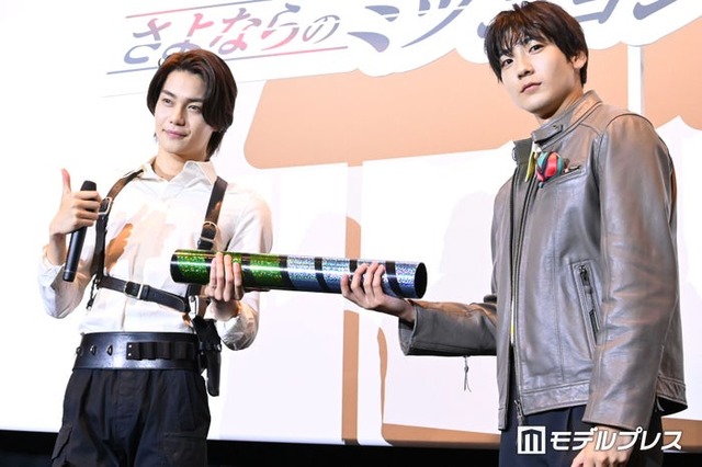 バトンタッチイベントに出席した今井竜太郎、秋谷郁甫（C）モデルプレス