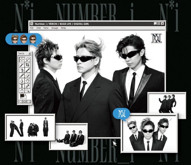 Number_i／トリプルAサイドシングル初回限定版Aジャケット（提供写真）