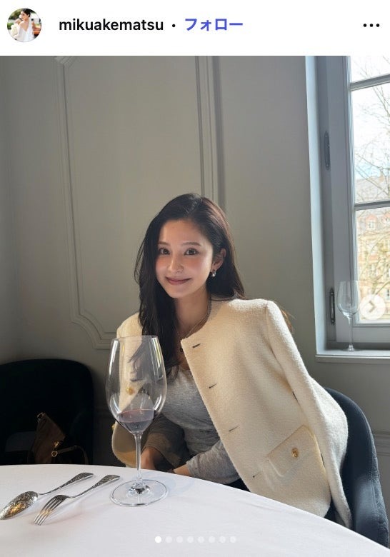 明松美玖公式Instagramより
