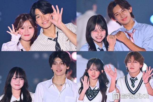 （上段左から）谷村優真、倉澤俊、日向祢音、五十嵐蓮（下段左から）相塲星音、河村叶翔、森口優花、酒井理央（C）モデルプレス