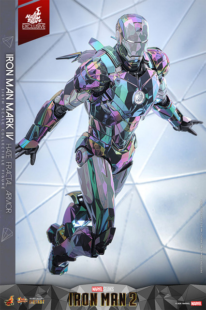 『アイアンマン2』1/6スケールフィギュア　アイアンマン・マーク4（ヘイズプリズム・アーマー）