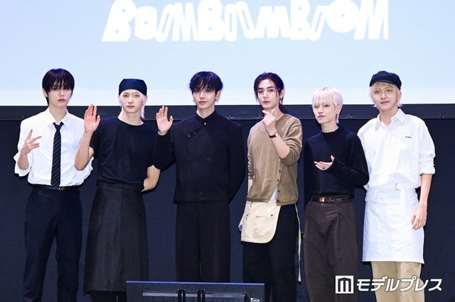 （左から）TAESAN（テサン）、SUNGHO（ソンホ）、JAEHYUN（ジェヒョン）、LEEHAN（イハン）、RIWOO（リウ）、WOONHAK（ウンハク）（C）モデルプレス