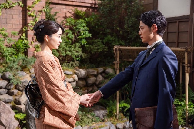 見上愛、小林虎之介「風、薫る」第105話（C）NHK