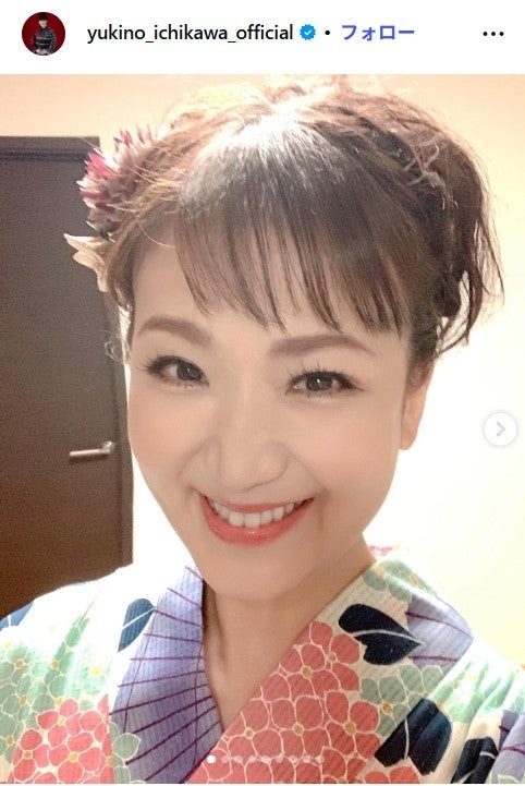 市川由紀乃Instagramより