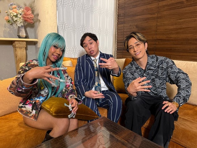 3li¥en、せいや、田中樹（C）「GOLDEN MIC」製作委員会