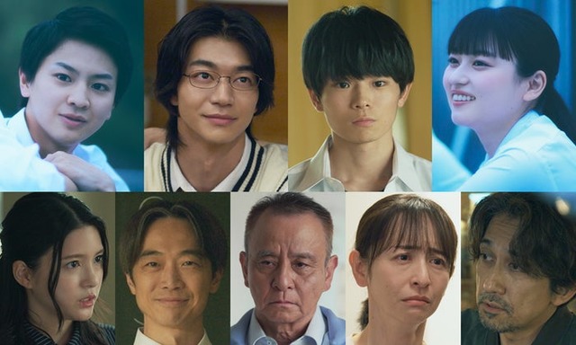 （上段左から）藤本洸大、吉澤要人、林裕太、菊池日菜（下段左から）川島海荷、池田良、芦川誠、荻野友里、神尾佑（C）テレビ朝日
