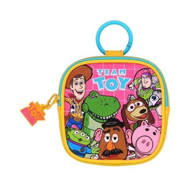 スクエアポーチ トイ・ストーリー／各2,200円（税込）Disney/PIXAR