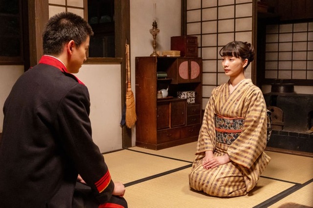 甲斐翔真、見上愛「風、薫る」第107話（C）NHK