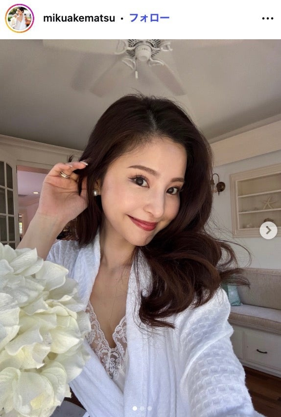 明松美玖公式Instagramより