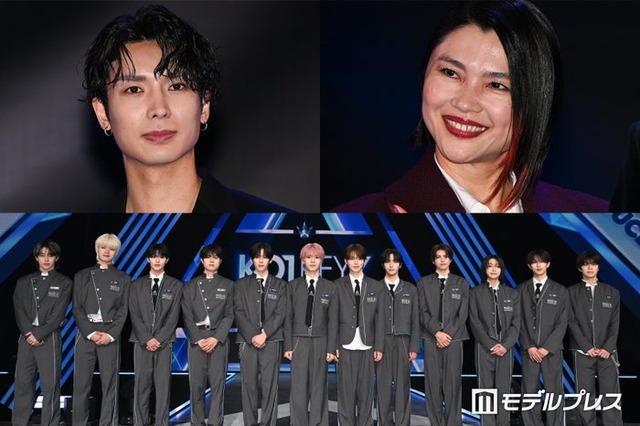 （上段左上から時計回り）安達祐人、仲宗根梨乃、KO1KEYZ（C）モデルプレス