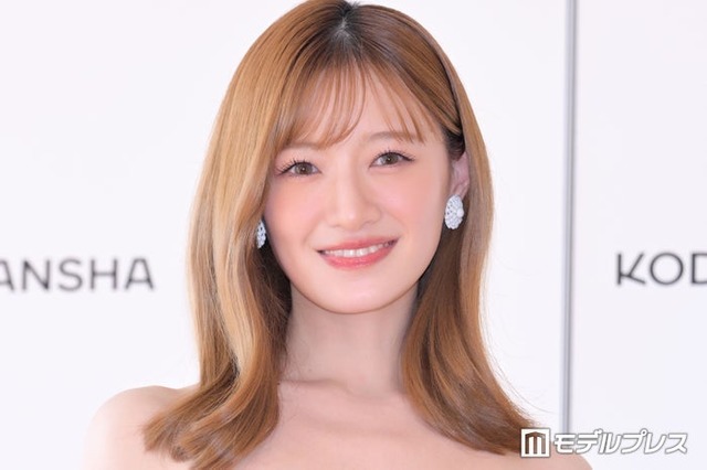 3rd写真集「Bougainvillea」発売記念会見に出席した中田花奈（C）モデルプレス