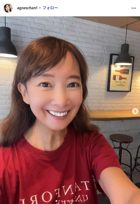 アグネス・チャンInstagramより