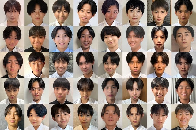 「男子中学生ミスターコン2026」セミファイナリスト（一部）