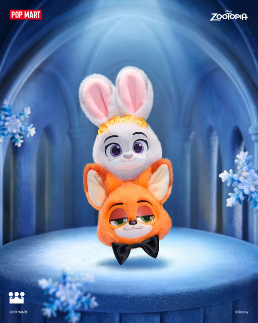 「Zootopia Ace Duo シリーズ ぬいぐるみキーホルダー」（シークレット）