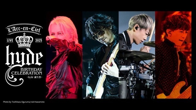 「L'Arc-en-Ciel LIVE 2025 hyde BIRTHDAY CELEBRATION -hyde 誕生祭-」（C）Lemino