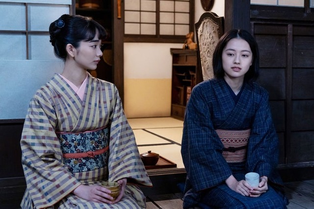 見上愛、上坂樹里「風、薫る」第111話（C）NHK