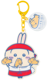 【ちいかわ焼き 店員さんなチャーム付きアクリルキーホルダー 】各770円（税込）
