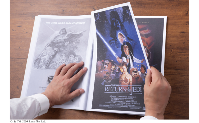 『スター・ウォーズ　ポスターコレクション』(C)& TM 2026 Lucasfilm Ltd.