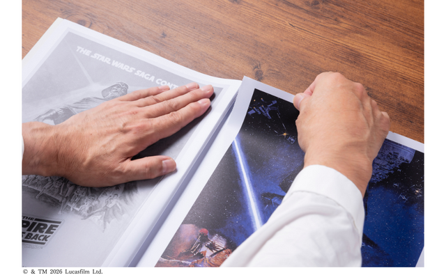 『スター・ウォーズ　ポスターコレクション』(C)& TM 2026 Lucasfilm Ltd.