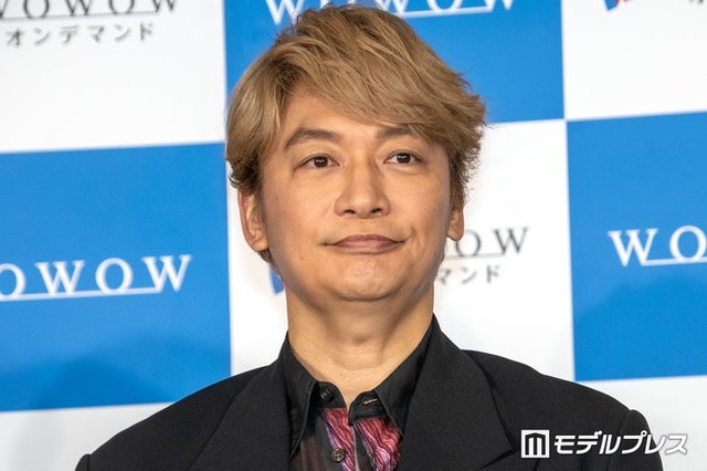 連続ドラマW「虚ろな十字架」完成報告会に登場した香取慎吾（C）モデルプレス
